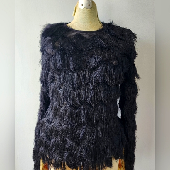 Forever 21 Fringe Sweater - Picture 2 of 7